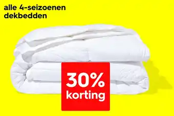 HEMA Alle 4-seizoenen dekbedden aanbieding
