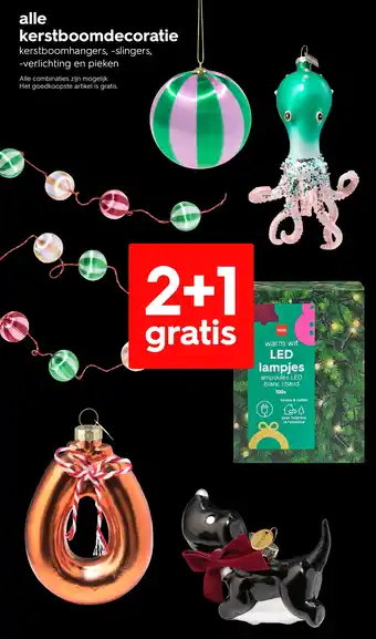 HEMA Alle kerstboomdecoratie aanbieding