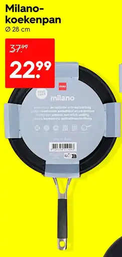 HEMA Milano koekenpan aanbieding
