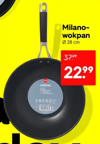 HEMA Milano wokpan aanbieding