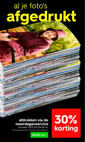 HEMA Afdrukken via de meerdagenservice aanbieding