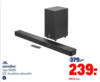 Makro JBL soundbar aanbieding