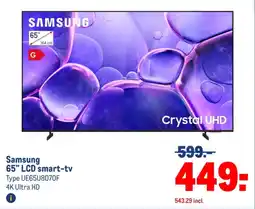 Makro Samsung LCD smart-tv aanbieding