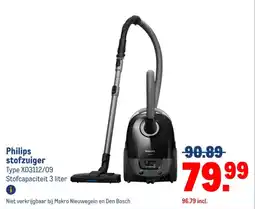 Makro Philips stofzuiger aanbieding