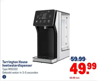 Makro Tarrington House heetwaterdispenser aanbieding