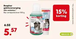 Pets Place Beaphar gebitsverzorging aanbieding