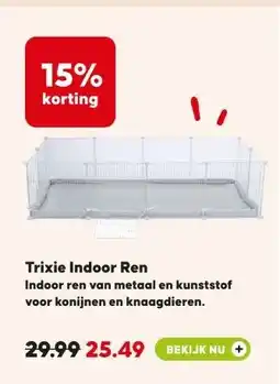 Pets Place Trixie Indoor Ren aanbieding