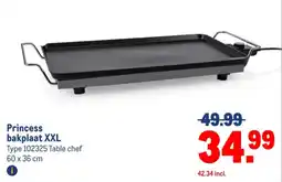 Makro Princess bakplaat XXL aanbieding
