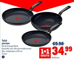 Makro Tefal pannen aanbieding