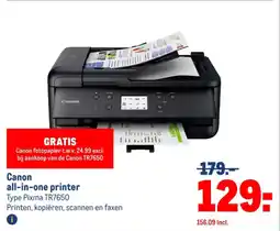 Makro Canon all in one printer aanbieding