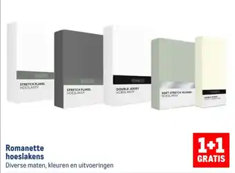 Makro Romanette hoeslakens aanbieding