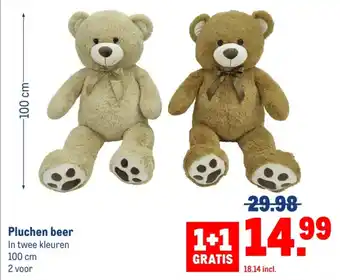 Makro Pluchen beer aanbieding