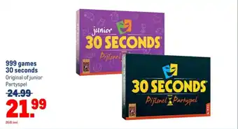Makro 999 games 30 seconds aanbieding