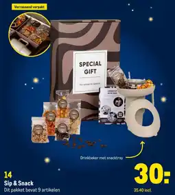Makro Sip & Snack aanbieding