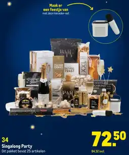 Makro Singalong Party aanbieding