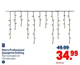 Makro Metro Professional ijspegelverlichting aanbieding