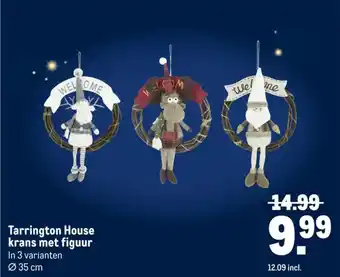 Makro Tarrington House krans met figuur aanbieding