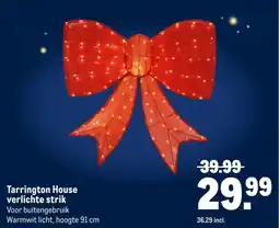 Makro Tarrington House verlichte strik aanbieding