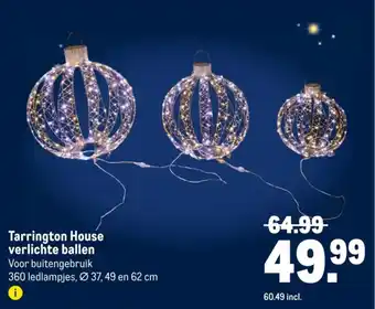 Makro Tarrington House verlichte ballen aanbieding