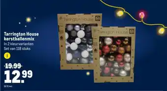 Makro Tarrington House kerstballenmix aanbieding