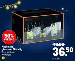 Makro Nachmann glazenset aanbieding