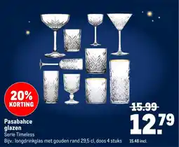 Makro Pasabahce glazen aanbieding