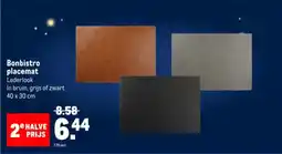 Makro Bonbistro placemat aanbieding