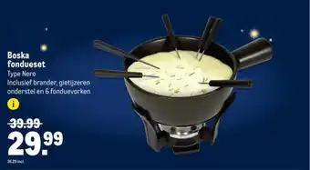 Makro Boska fondueset aanbieding