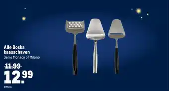 Makro Alle Boska kaasschaven aanbieding