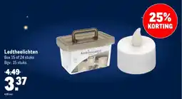 Makro Ledtheelichten aanbieding