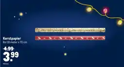 Makro Kerstpapier aanbieding