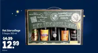 Makro Het biercollege aanbieding