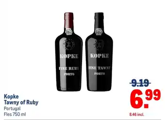 Makro Kopke Tawny of Ruby aanbieding
