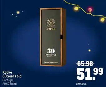 Makro Kopke 30 years old aanbieding