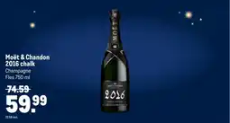 Makro Moët & Chandon 2016 chalk aanbieding