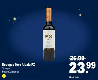 Makro Bodegas Toro Albalá PX aanbieding