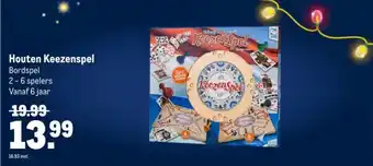 Makro Houten Keezenspel aanbieding