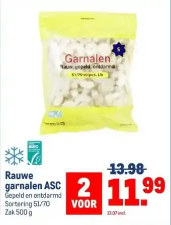 Makro Rauwe Garnalen ASC aanbieding