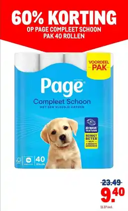 Makro Page compleet schoon aanbieding