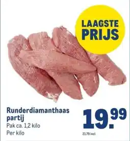 Makro Runderdiamanthaas partij aanbieding