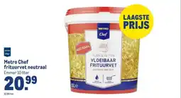 Makro Metro Chef frituurvet neutraal aanbieding