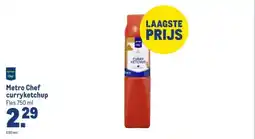 Makro Metro Chef curryketchup aanbieding