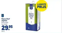 Makro Metro Chef olijfolie aanbieding