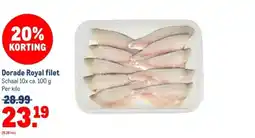Makro Dorade Royal filet aanbieding