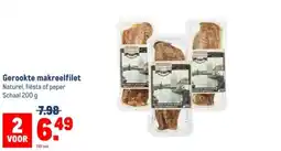 Makro Gerookte makreelfilet aanbieding