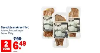 Makro Gerookte makreelfilet aanbieding
