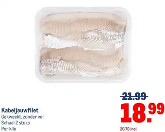 Makro Kabeljauwfilet aanbieding