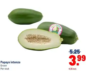 Makro Papaya intenza aanbieding
