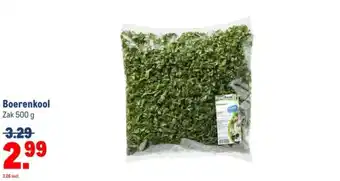 Makro Boerenkool aanbieding