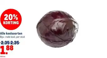 Makro Alle koolsoorten aanbieding